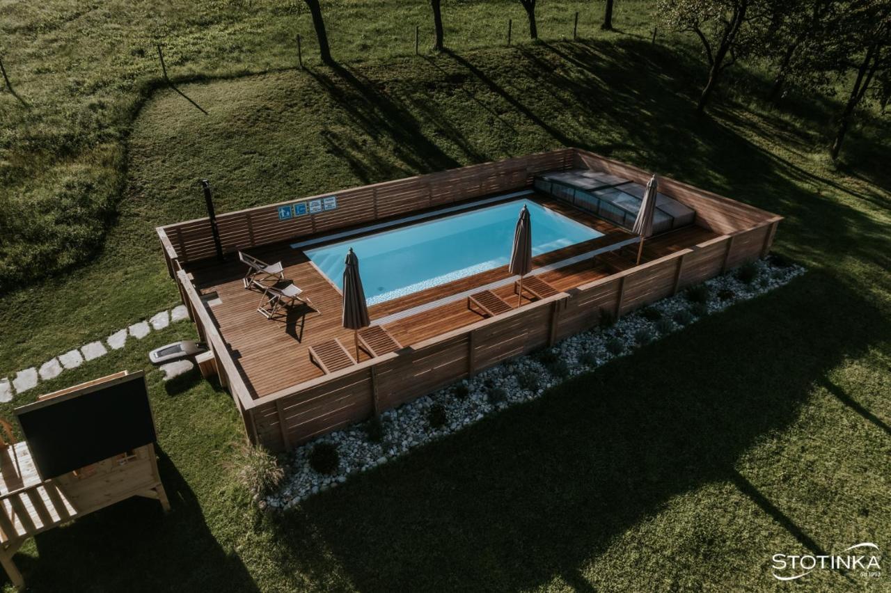 Apartmán Domacija Metul Luče Exteriér fotografie